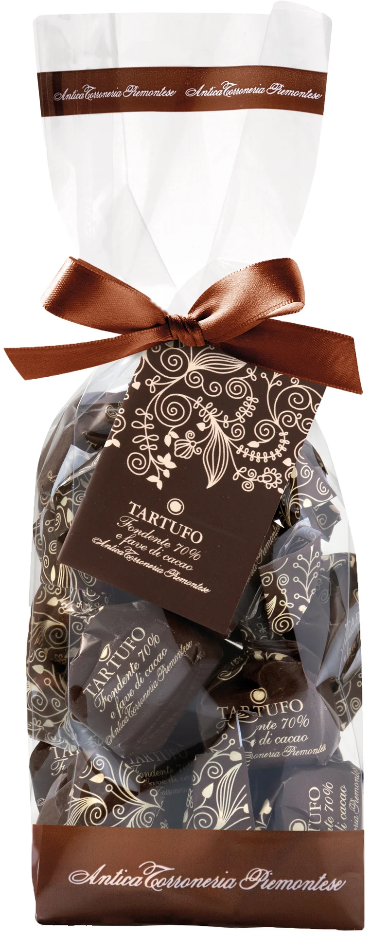 Truffes noires fondantes 70% cacao - Antica Torroneria Piemontese