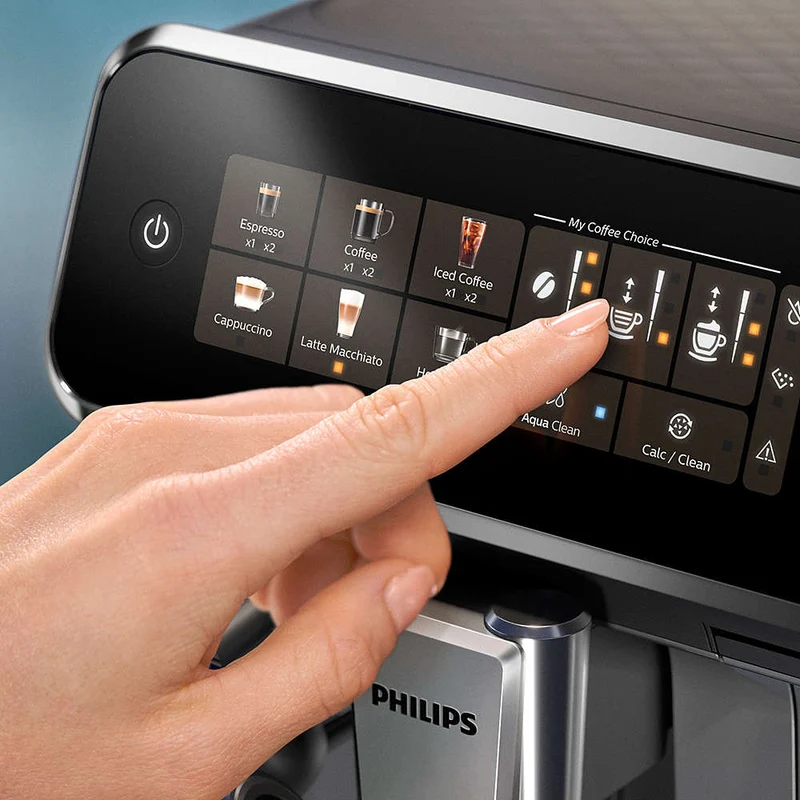 Machine à café automatique Philips 3300 LatteGo SilentBrew — 5 recettes, café glacé, certifiée Quiet Mark