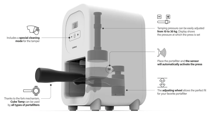 Compak - Autocompacteur Cube