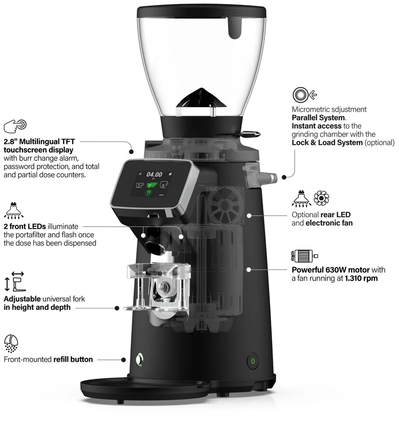 Compak - Moulin à espresso E6 OD