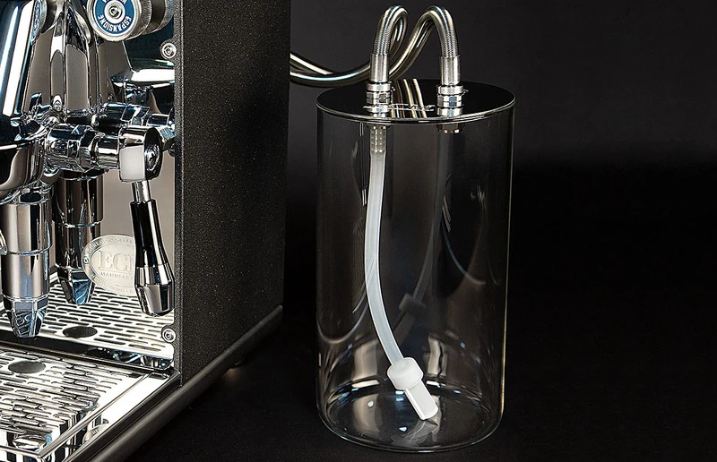ECM Puristika — Machine à espresso compacte, groupe E61, PID, sans buse vapeur, 195 mm