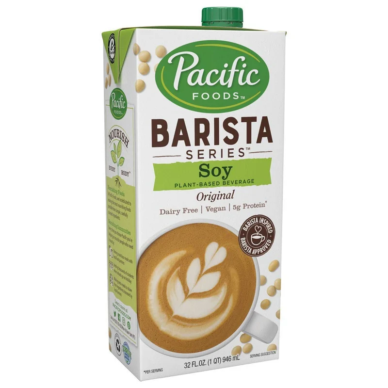 Pacific Foods - Lait de soya Barista (946 ml / 32 oz)
