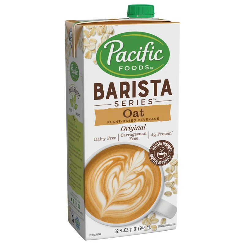 Pacific Foods - Lait d'avoine Barista (946 ml / 32 oz)