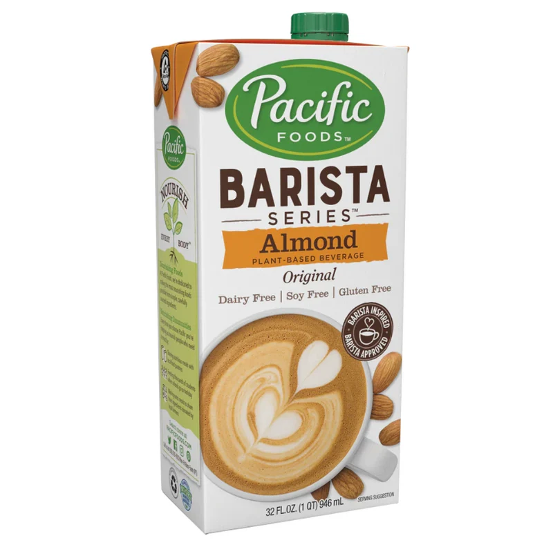 Pacific Foods - Lait d'amande Barista (946 ml / 32 oz)