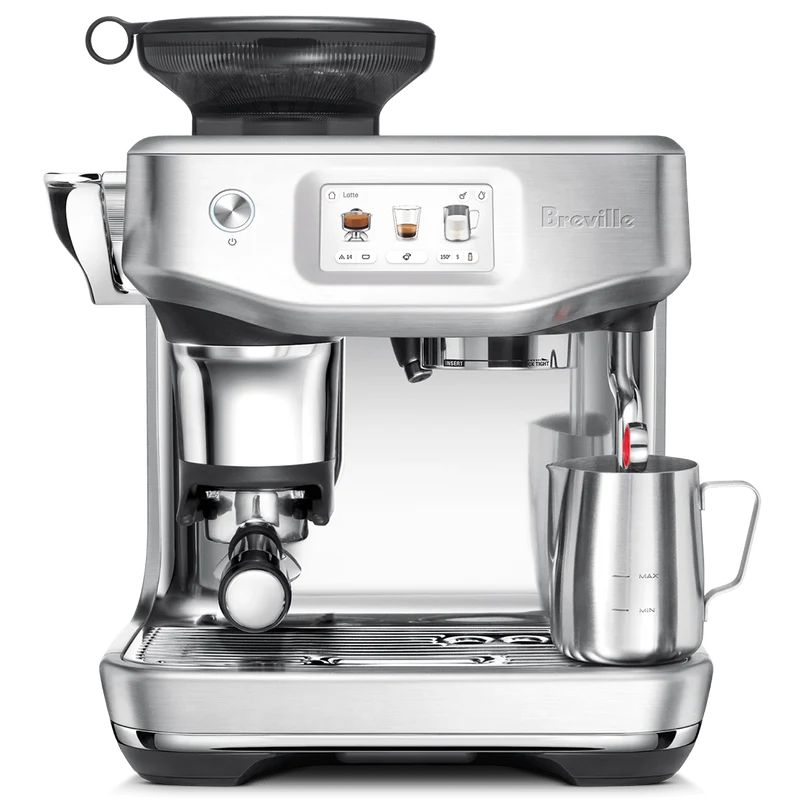 Breville Barista Touch Impress : machine à espresso semi-automatique, moulin Baratza intégré, écran tactile