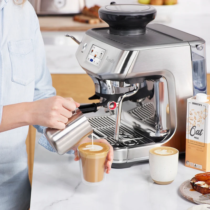 Breville Barista Touch Impress : machine à espresso semi-automatique, moulin Baratza intégré, écran tactile