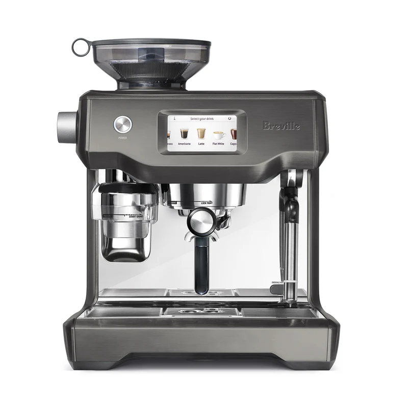 Breville Oracle Touch : machine à espresso automatique à double chaudière, écran tactile, moulin intégré 58 mm