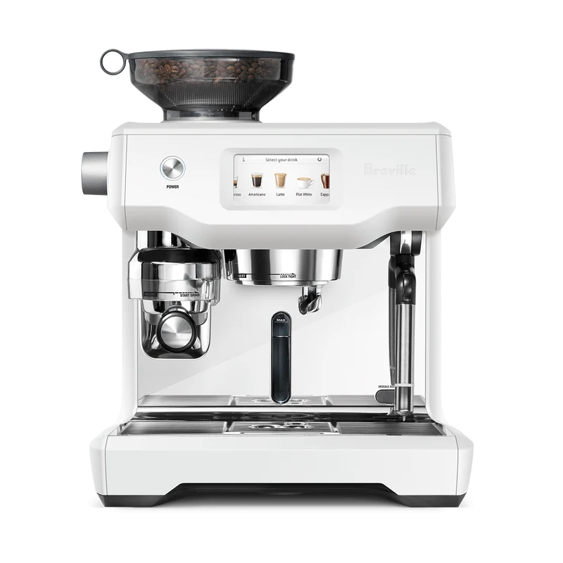 Breville Oracle Touch : machine à espresso automatique à double chaudière, écran tactile, moulin intégré 58 mm