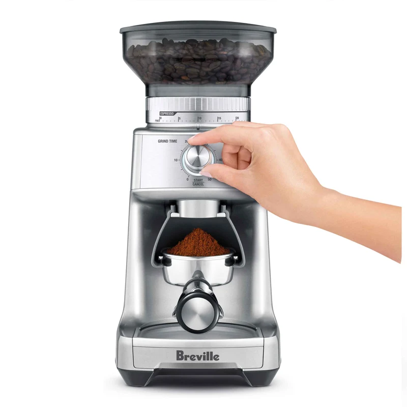 Breville Dose Control Pro — Moulin à meules coniques, 60 réglages, minuterie de précision