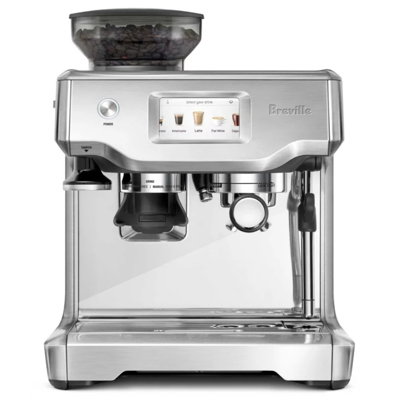 Breville Barista Touch — Machine à espresso avec moulin intégré, écran tactile, Auto MilQ™