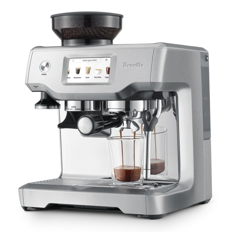 Breville Barista Touch — Machine à espresso avec moulin intégré, écran tactile, Auto MilQ™
