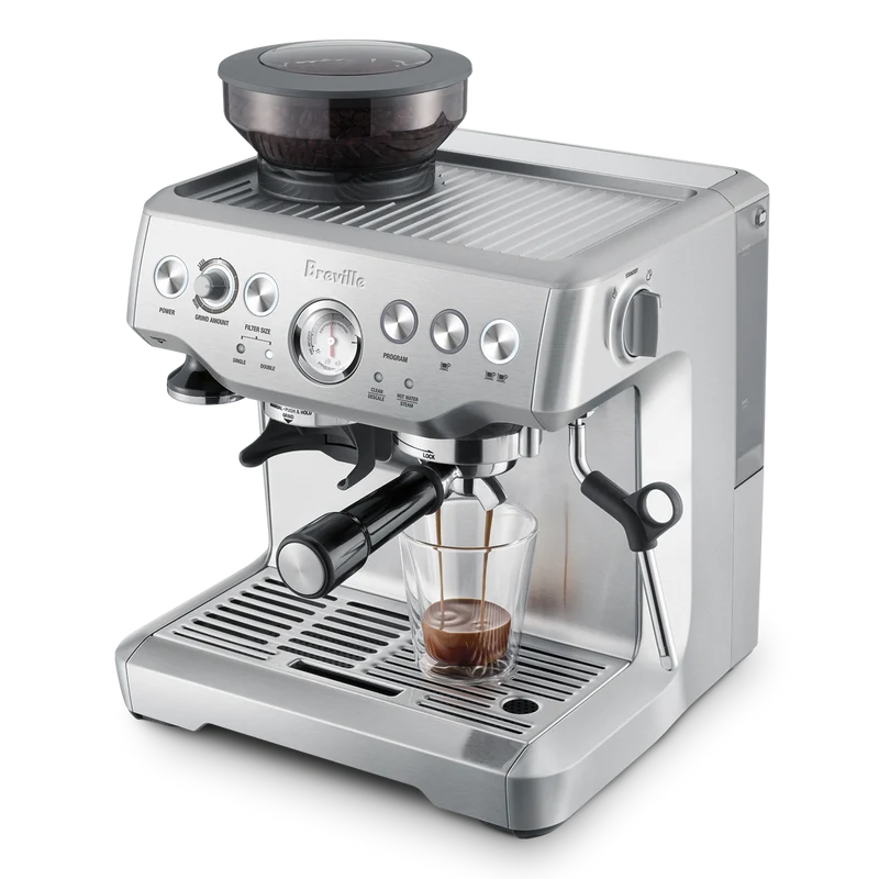 Breville The Barista Express - Machine à espresso domestique avec moulin intégré, grain à tasse