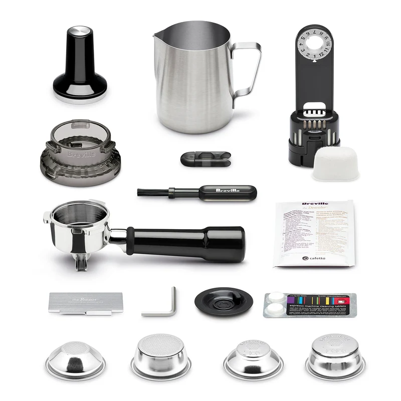 Breville The Barista Express - Machine à espresso domestique avec moulin intégré, grain à tasse