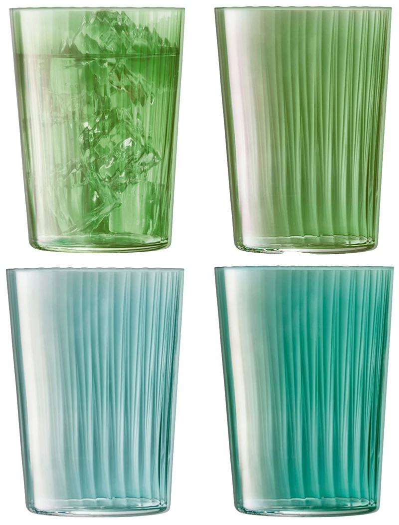 Lot de 4 verres Gems / Jade - LSA