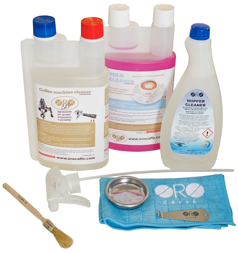 Kit de nettoyage pour machine expresso et automatique - Oro Caffè