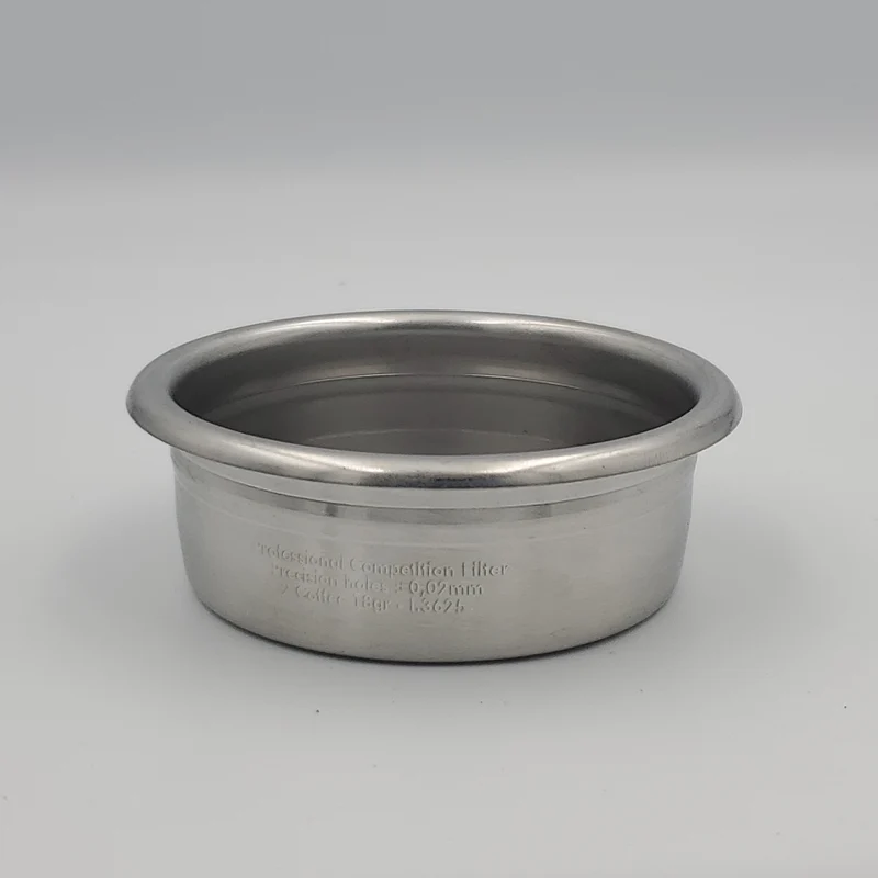 Ascaso I.3625 : panier filtre 58 mm double, 18 g, perforation laser