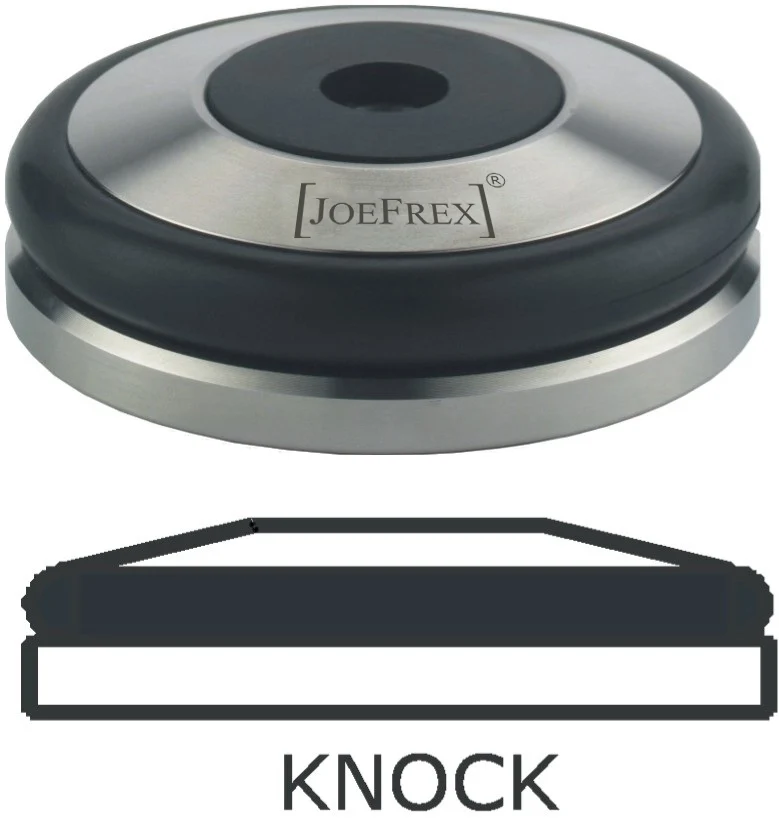 Partie inférieure plate KNOCK Tamper/Tasseur à café - 58 mm