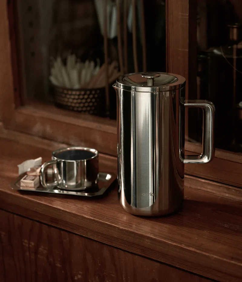 Aarke - Cafetière piston Acier