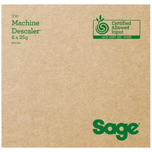 SAGE - Détartrant machine espresso 6 x 25g 'Nouveau'
