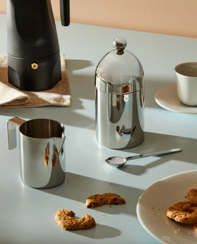 Alessi - Sucrier et cuillère 90024