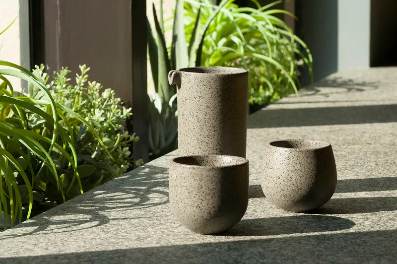 LOVERAMICS - Carafes en céramique 300ml Granite