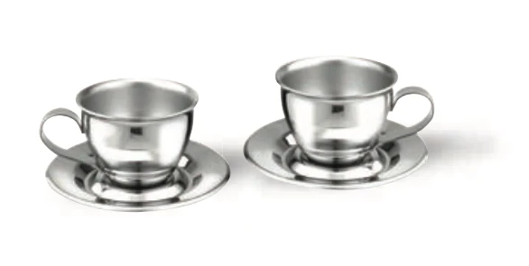 Motta Set 2 tasses Inox