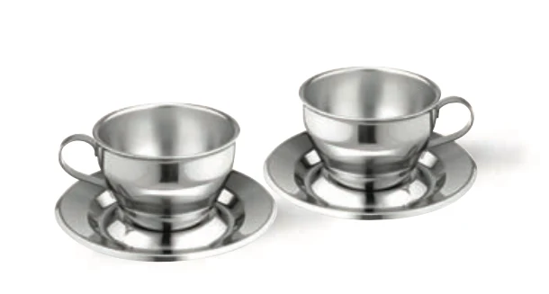 Motta Set 2 tasses Inox