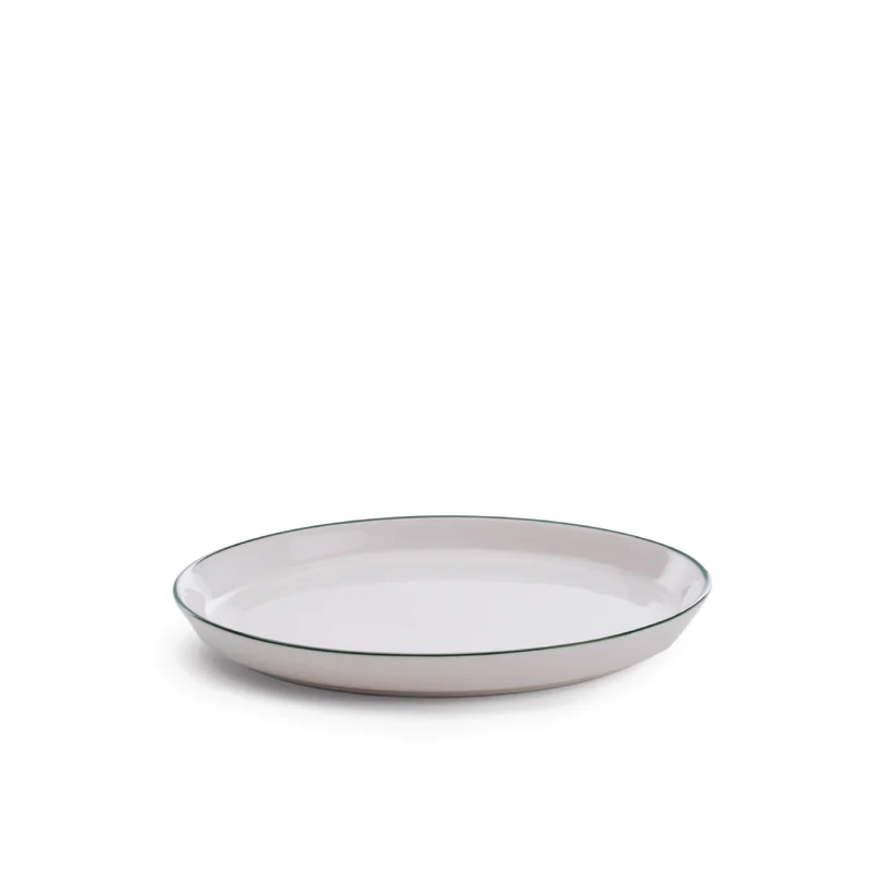 Acme - Assiette 19cm Milk / Green
