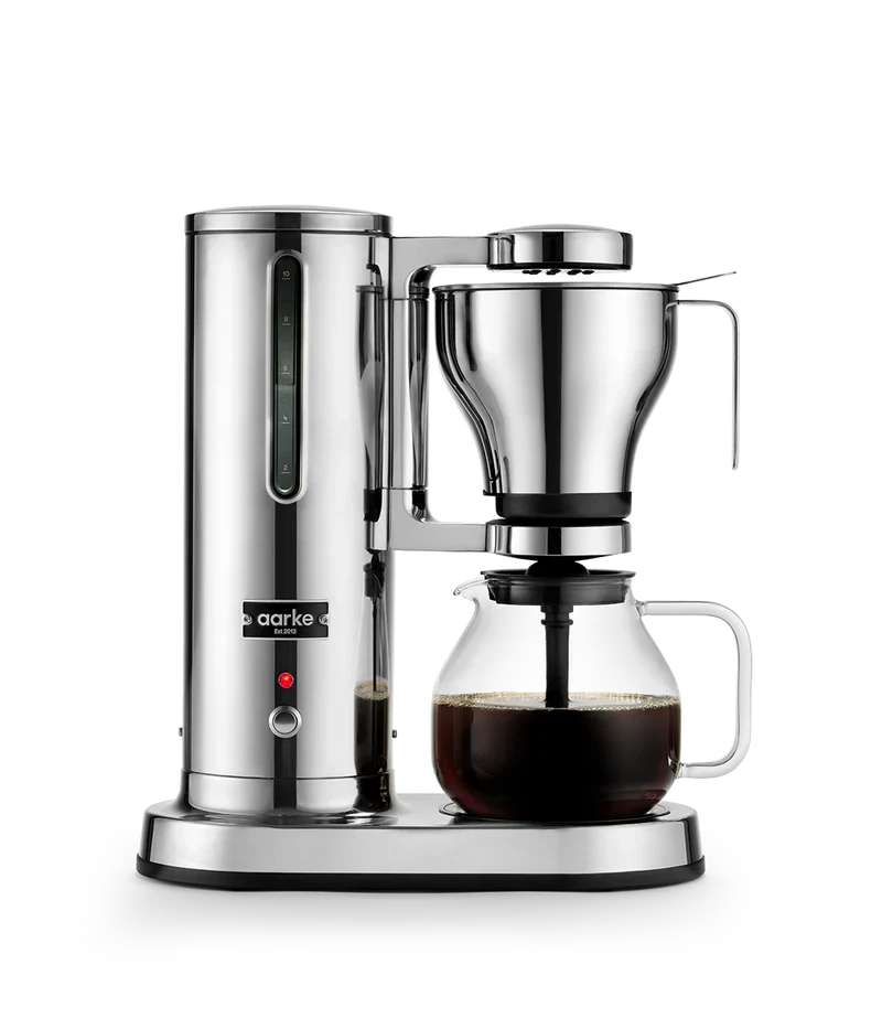 Aarke - Cafetière électrique + 1 sachet de café d'exception + 1 boite de filtre n°4