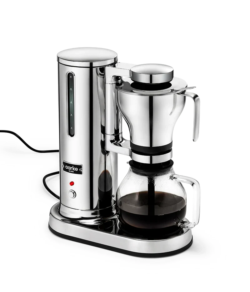 Aarke - Cafetière électrique + 1 sachet de café d'exception + 1 boite de filtre n°4