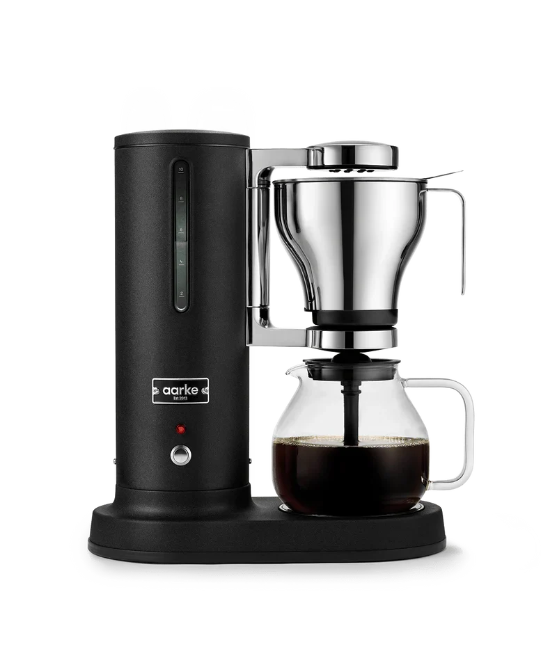 Aarke - Cafetière électrique + 1 sachet de café d'exception + 1 boite de filtre n°4