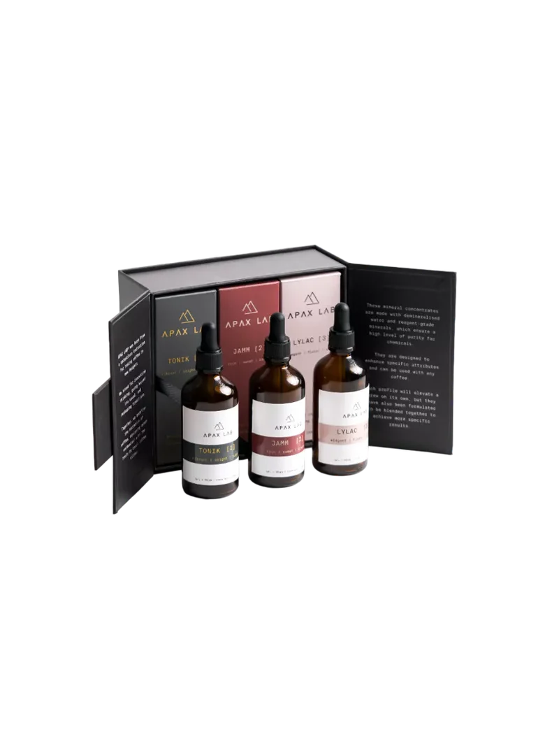 Apax Lab - Kit de 3 fioles de concentrés de minéraux