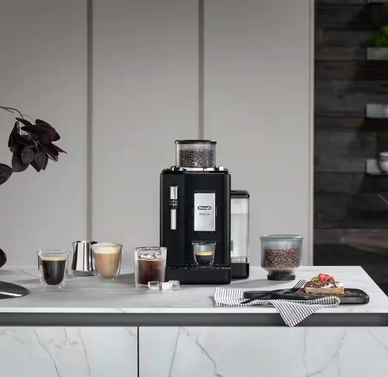 Delonghi - Rivelia - Machine espresso auto + 4* 250g de café