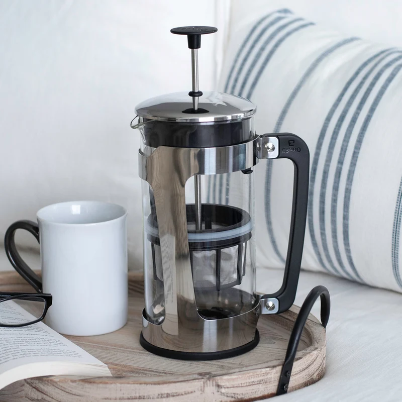 ESPRO P5 - Cafetière Piston Acier