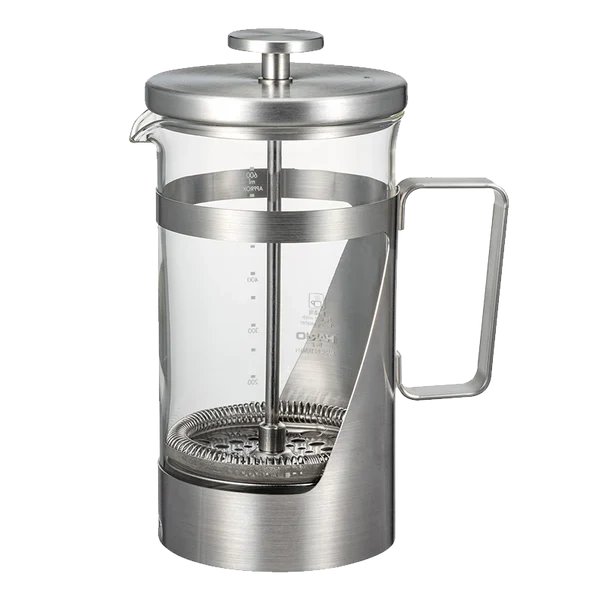 Hario - Cafetière piston Harior 7 Alu Brossé