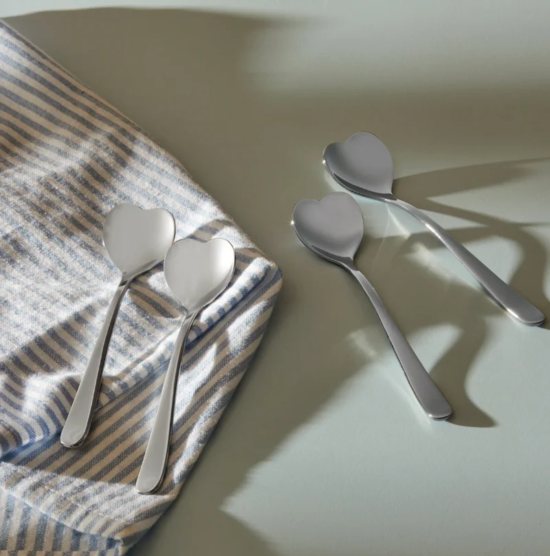 Alessi Cuillères BIG LOVE (Set de 4)