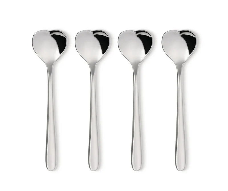 Alessi Cuillères BIG LOVE (Set de 4)