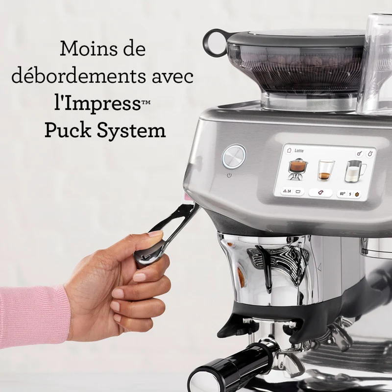SAGE - Barista Touch Impress + 1kg de café + 2h de formation