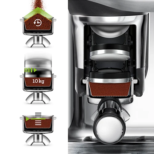 SAGE - Barista Touch Impress + 1kg de café + 2h de formation
