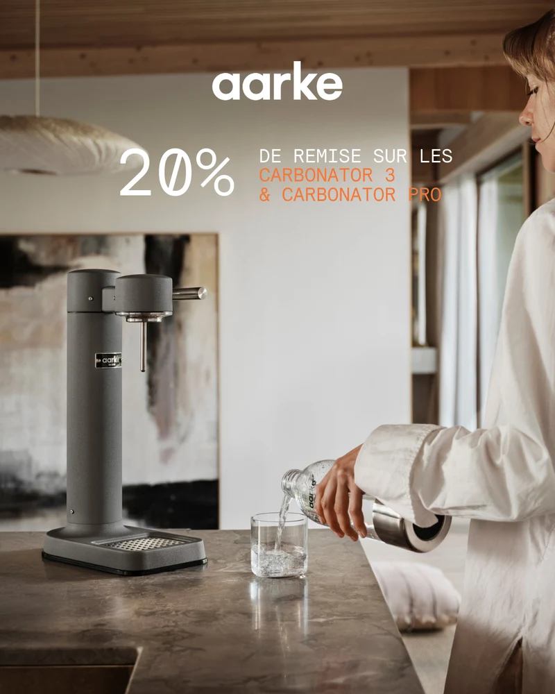 Aarke - Carbonator 3 + 1 Bouteille de co2 mysoda