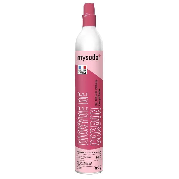 MYSODA - Cylindre d'échange de CO2 60L - Fabriqué en France - échange en boutique uniquement