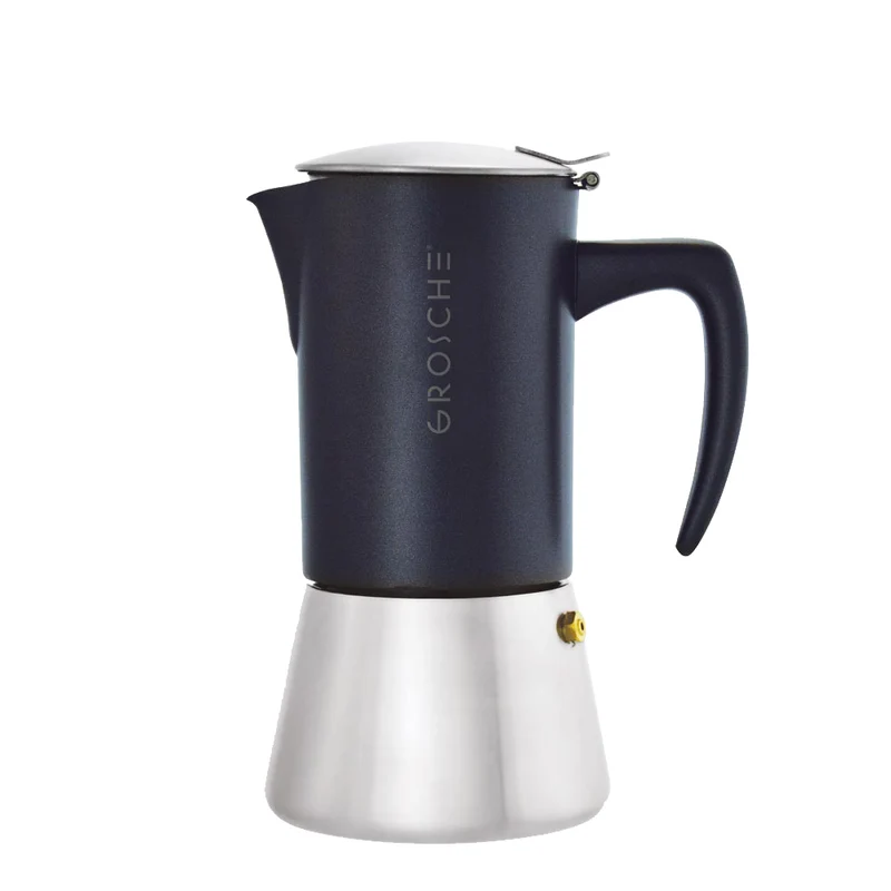 Grosche - Cafetière Italienne Milano en inox