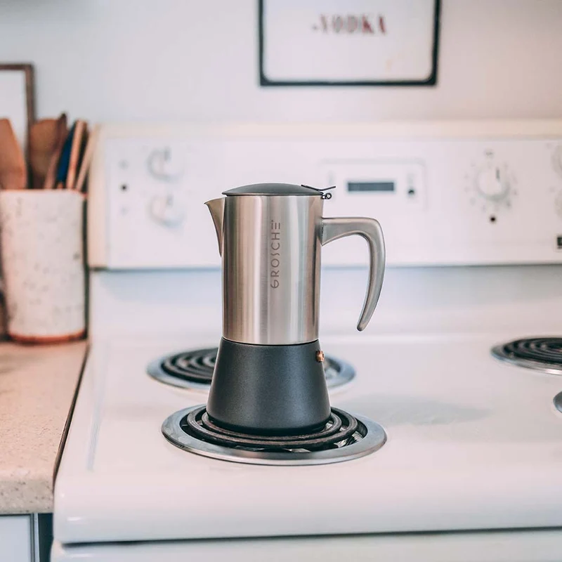 Grosche - Cafetière Italienne Milano en inox