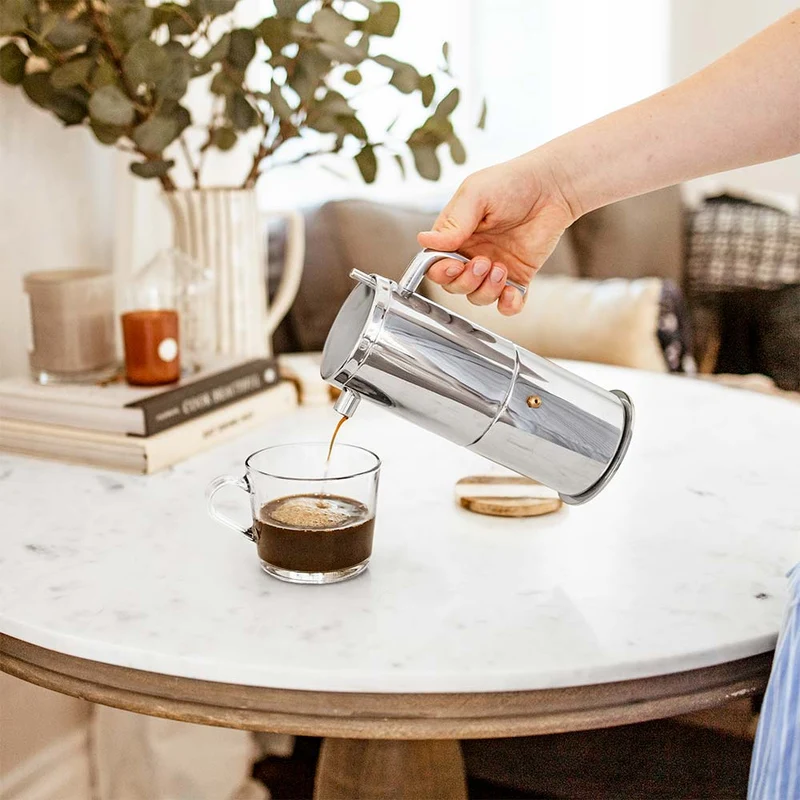 Grosche - Cafetière Italienne Aroma en inox