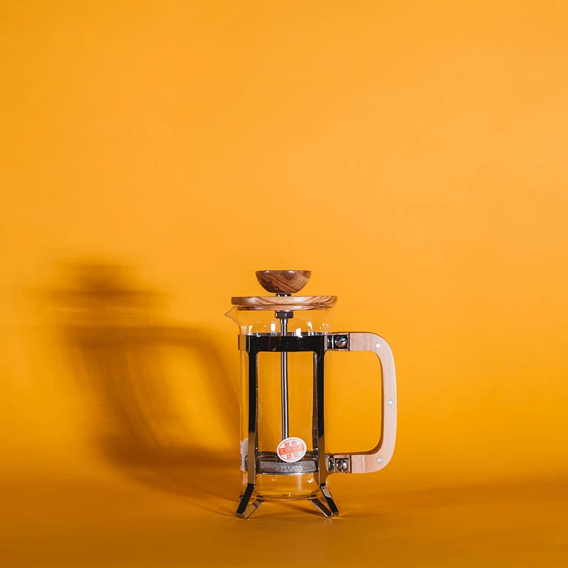 Hario - Cafetière Piston Bois d'olivier