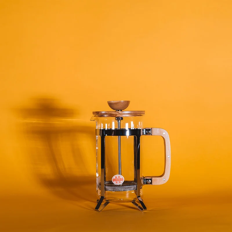 Hario - Cafetière Piston Bois d'olivier
