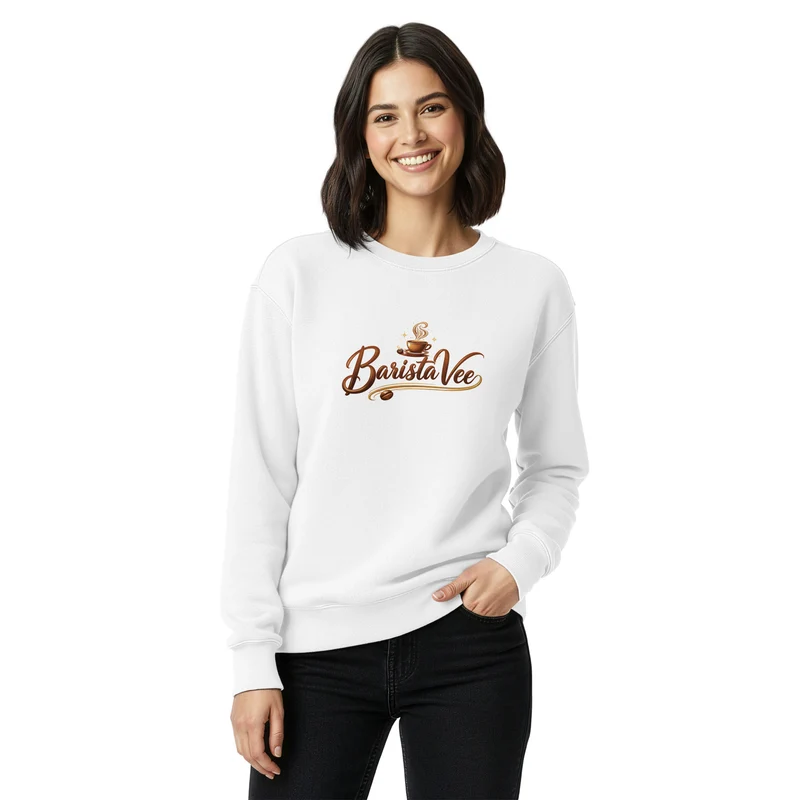 Unisex garment-dyed sweatshirt