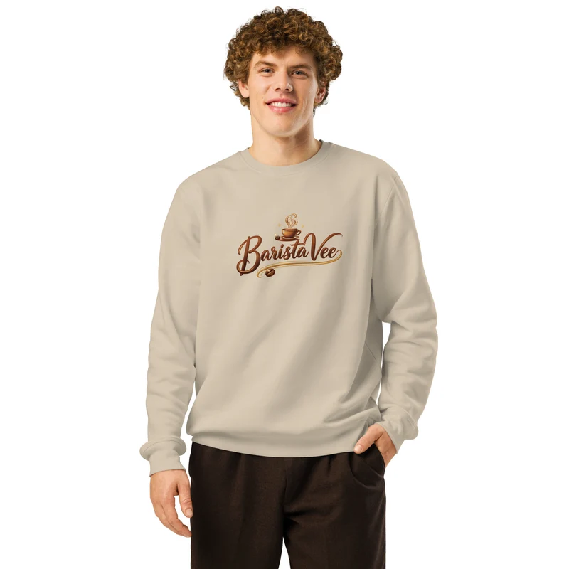 Unisex organic mid-weight sweatshirt