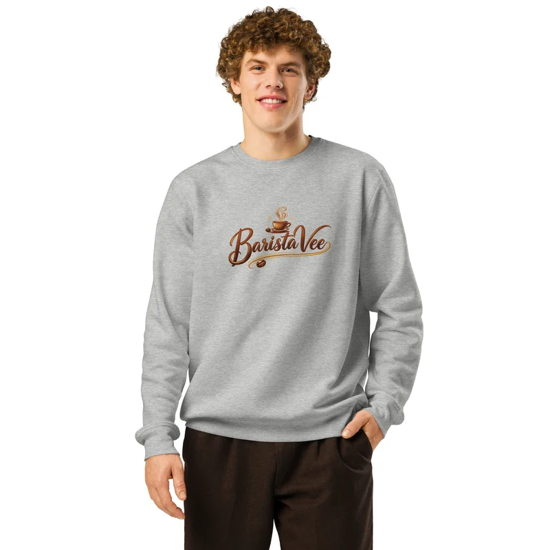 Unisex organic mid-weight sweatshirt