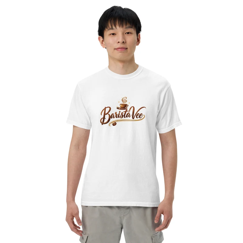 Unisex garment-dyed heavyweight t-shirt